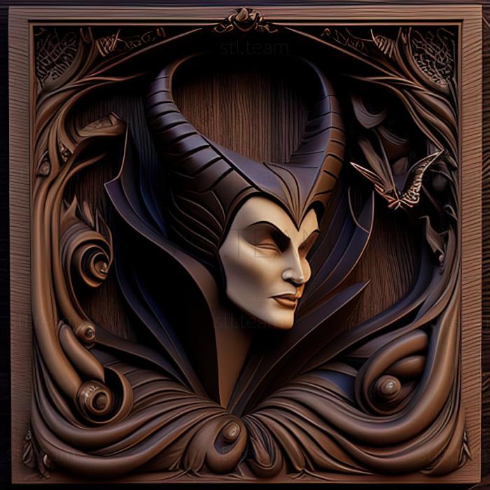 3D model st Maleficent (STL)
